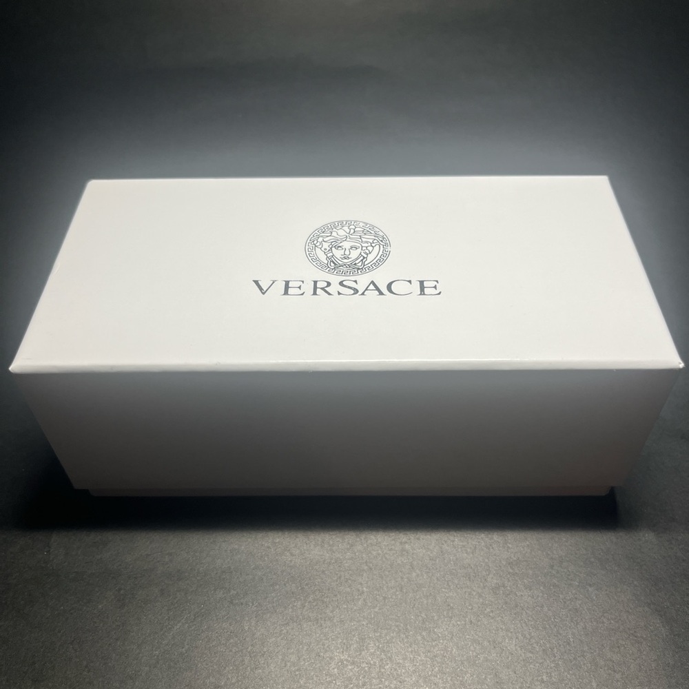 Versace Black Sunglasses with Gold Accents - Picture 5 of 5